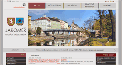 Desktop Screenshot of jaromer-josefov.cz