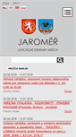 Mobile Screenshot of jaromer-josefov.cz