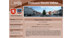 Desktop Screenshot of diskuse.jaromer-josefov.cz
